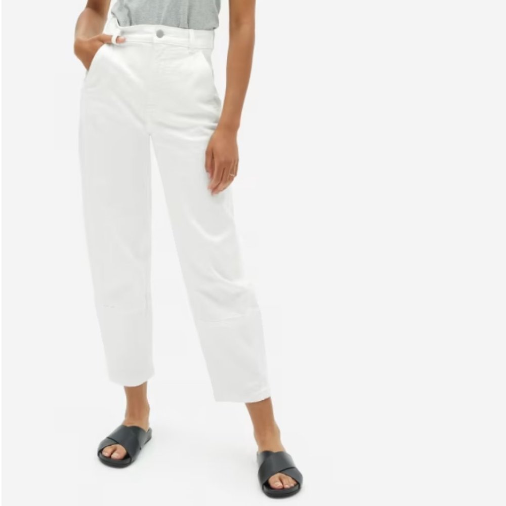 ISO EVERLANE The Utility Barrel Pant Size 000 BONE